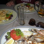 Mains at the Fish Restaurant Mains at the Fish Restaurant