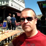 Enjoying the Sun at Naschtmarkt