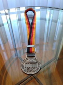2013 Berlin Marathon Medal
